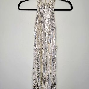 Sequin mini dress size 6